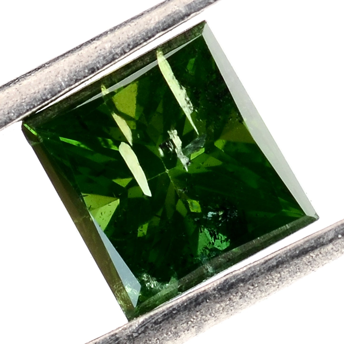 0.58 Green Diamond Sqaure Loose Gemstone