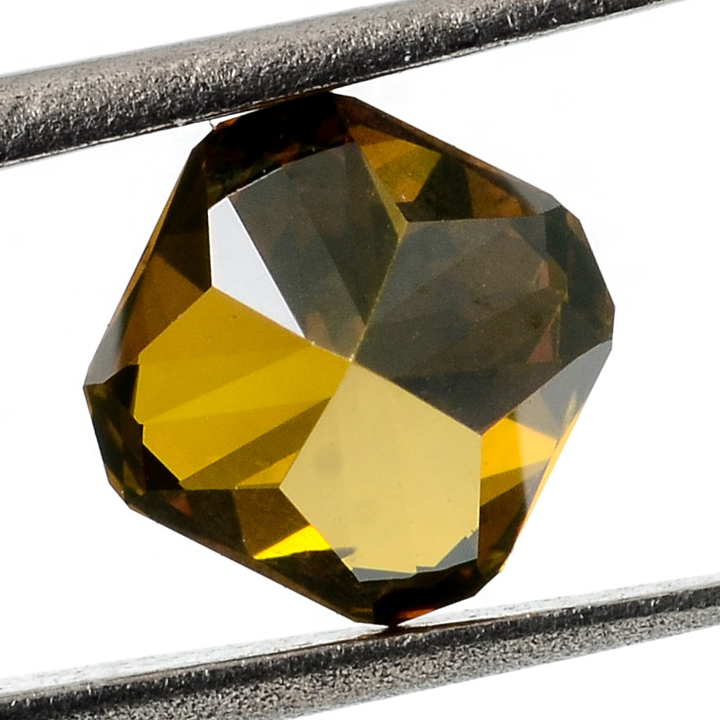 0.45 Carat Red Diamond Octagon Loose Gemstone