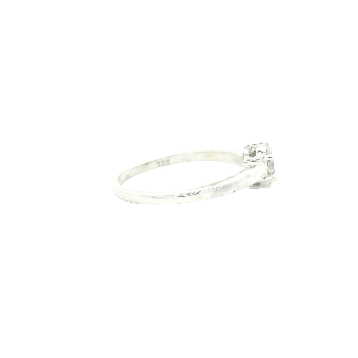 0.90 Ct Cubic Zirconia 925 Sterling Silver Ring