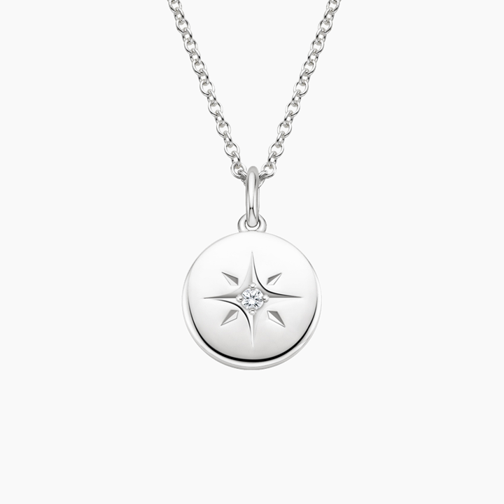 Diamond North Star Pendant