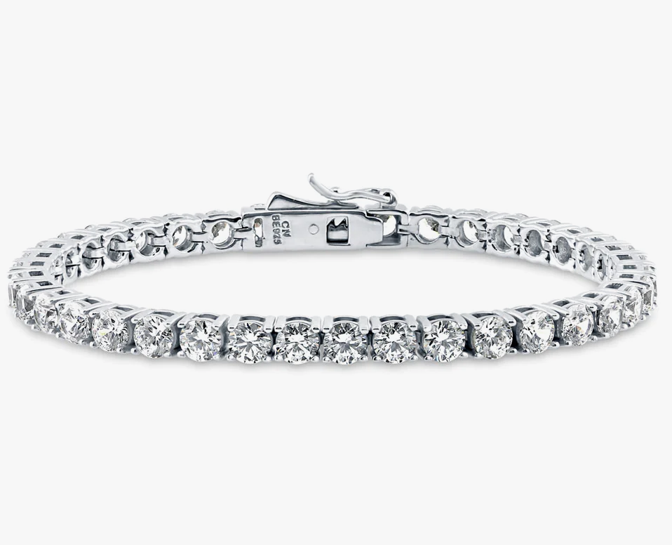 CZ Statement Tennis Bracelet in Sterling Silver