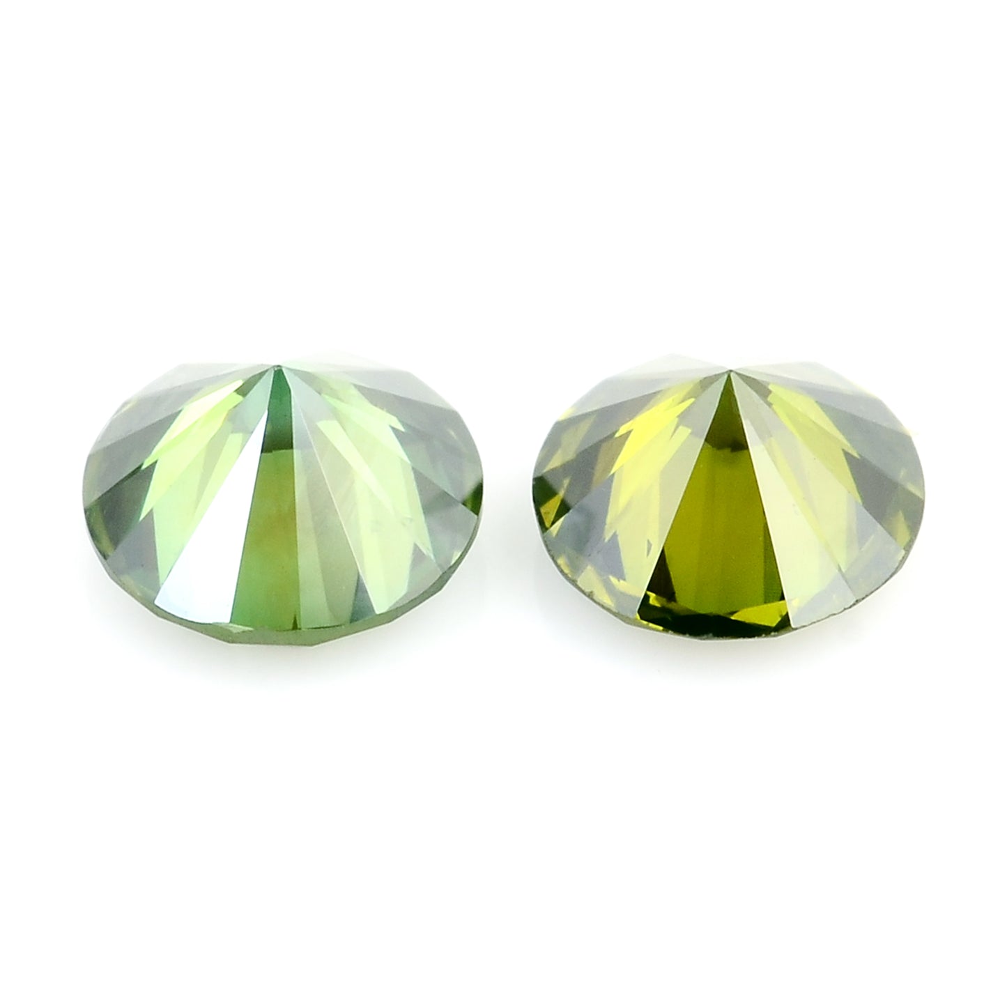 0.43 Green Diamond Round Loose Gemstone