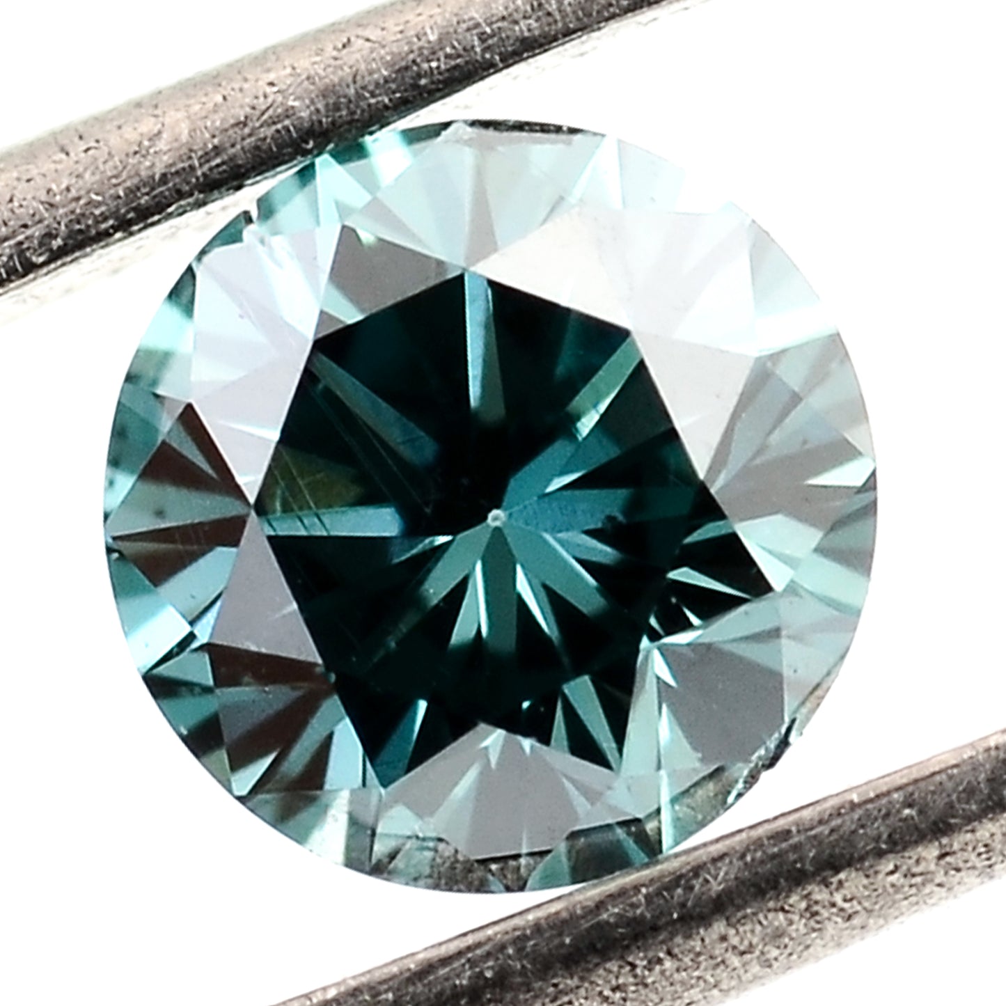 0.54 Blue Diamond Round Loose Gemstone