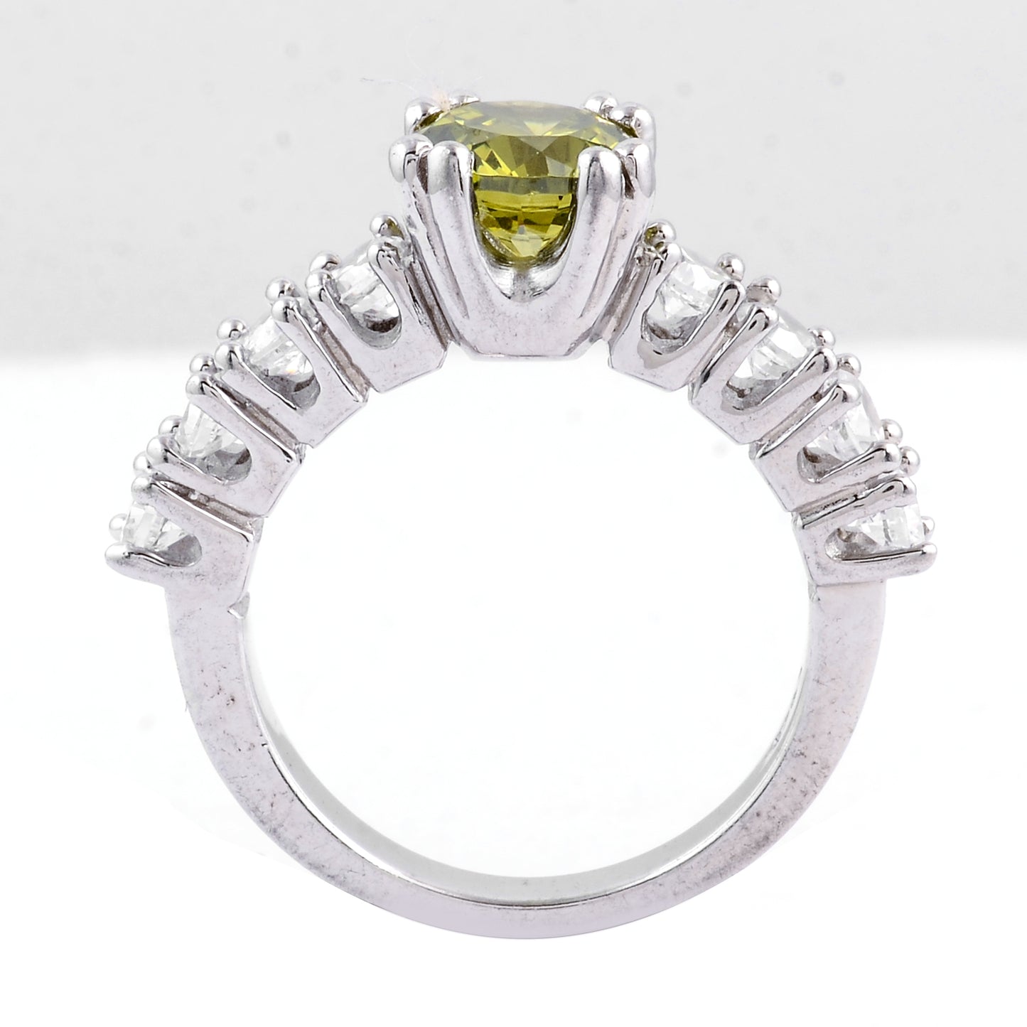 5.38 Ct Cubic Zirconia 925 Sterling Silver Ring