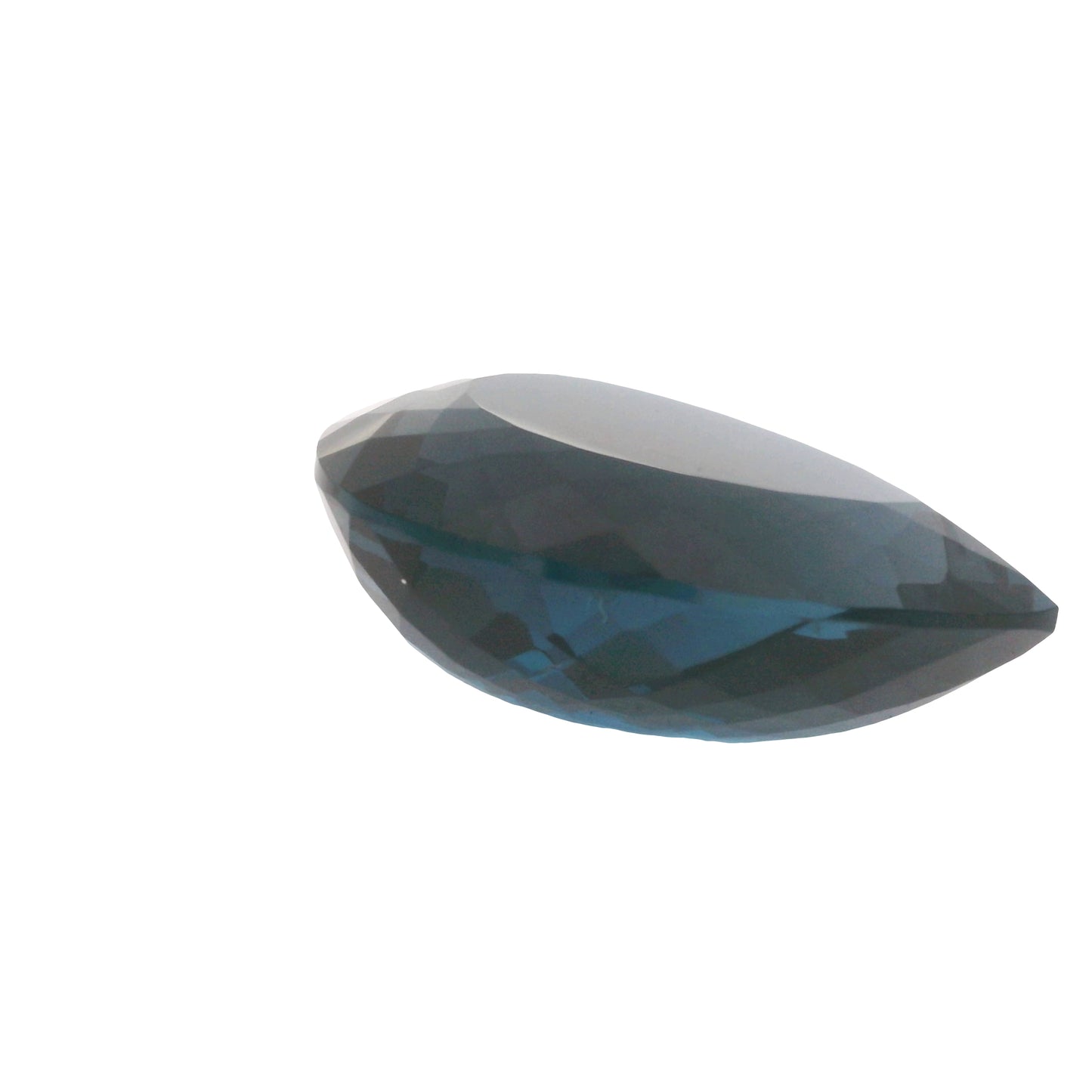 62.9 London Blue Topaz Pear Gemstone