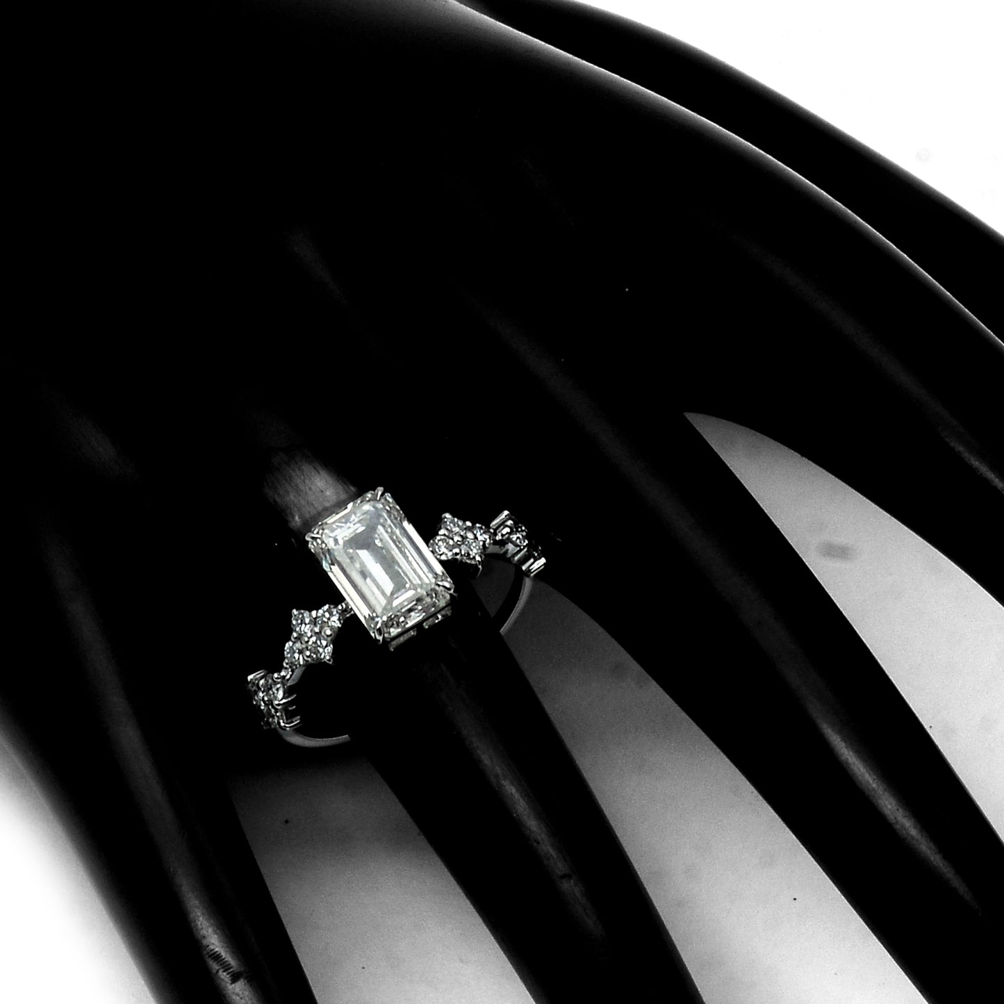 2.52 Carats Lab Grown Diamond 14K Gold Ring