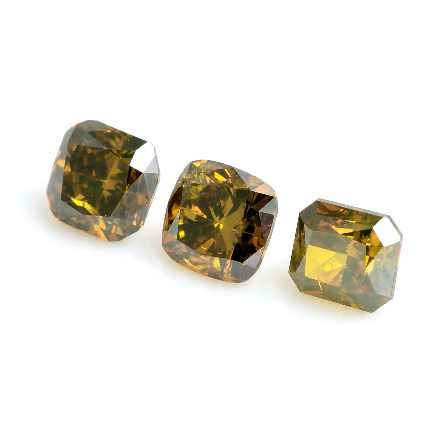 1.30 Carat Red Diamond Octagon Loose Gemstone