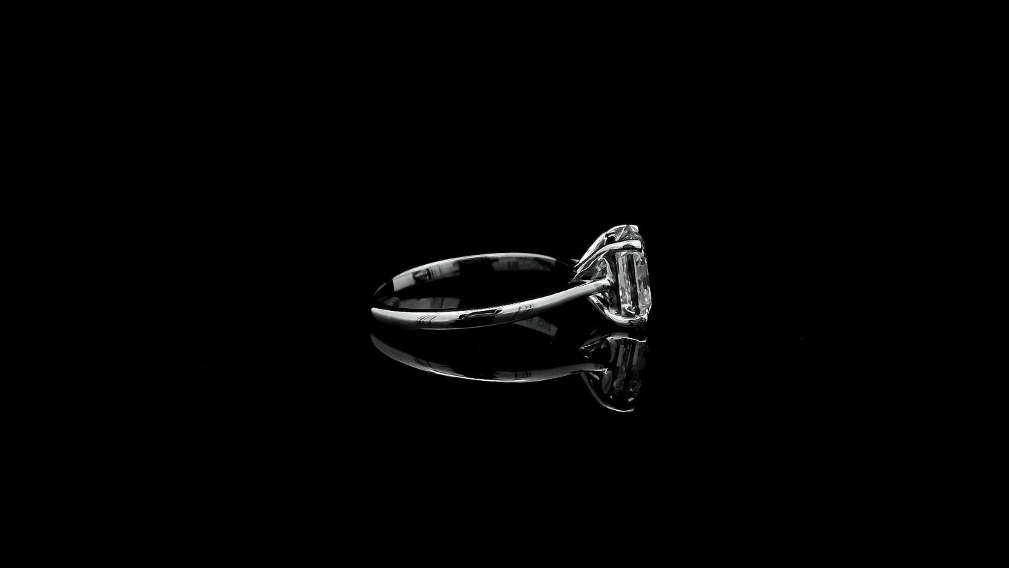 2.48 Carats Lab Grown Diamond 14K Gold Ring