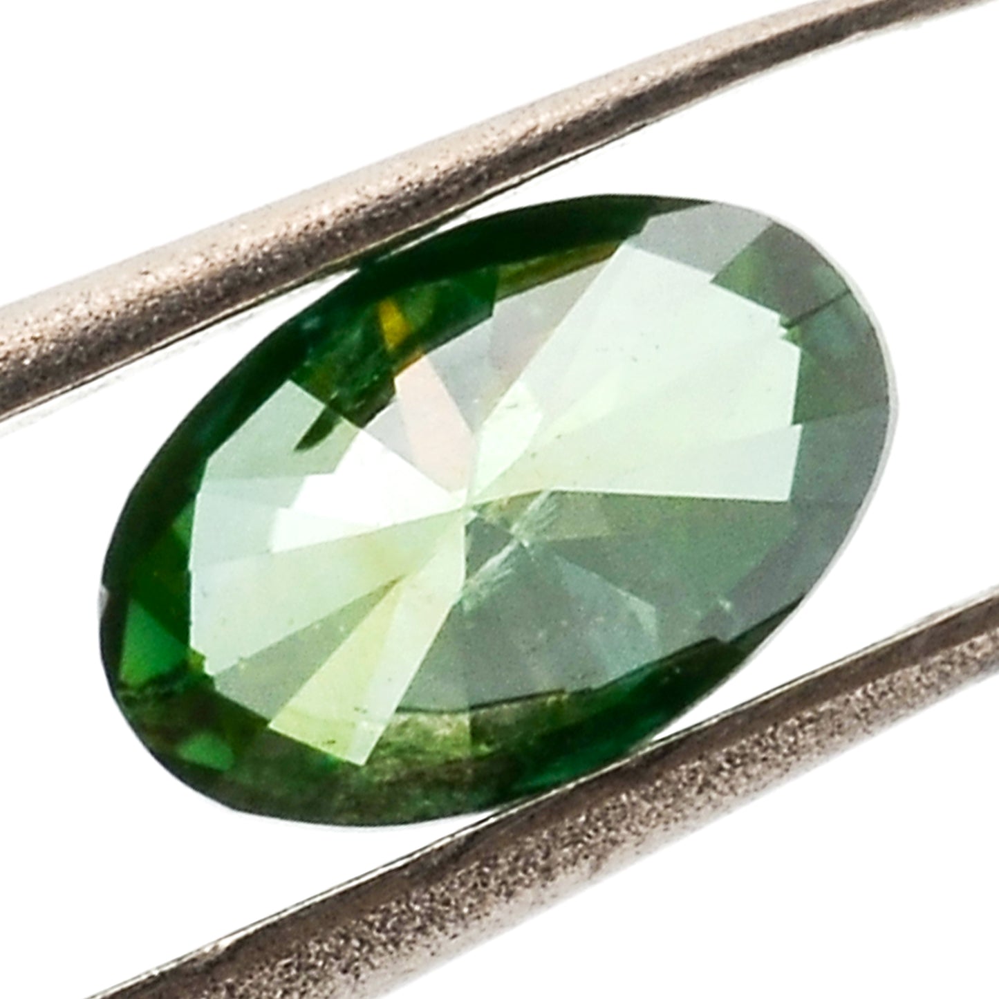 0.38 Green Diamond Oval Loose Diamond
