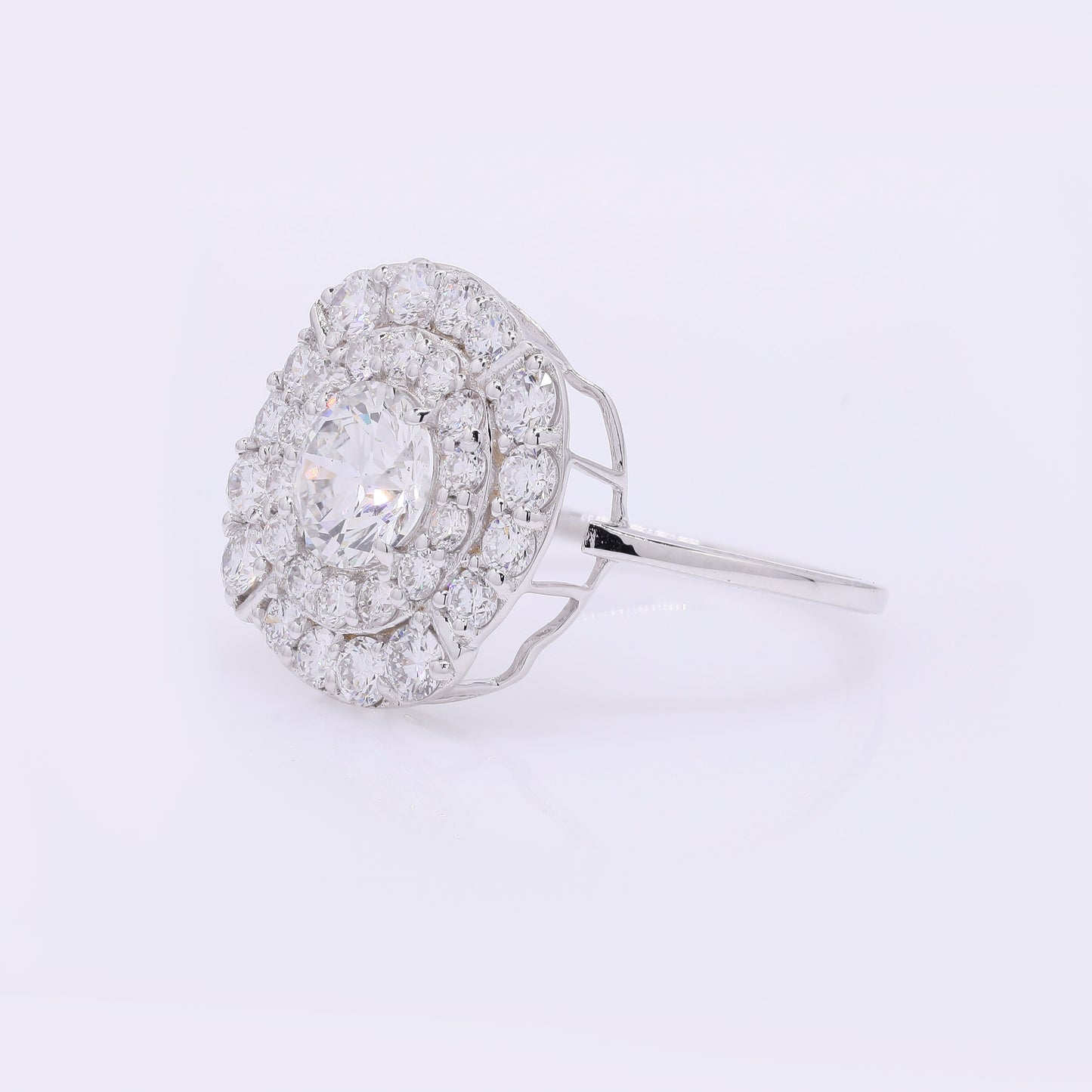 2.40 Carats Lab Grown Diamond 14K Gold Ring
