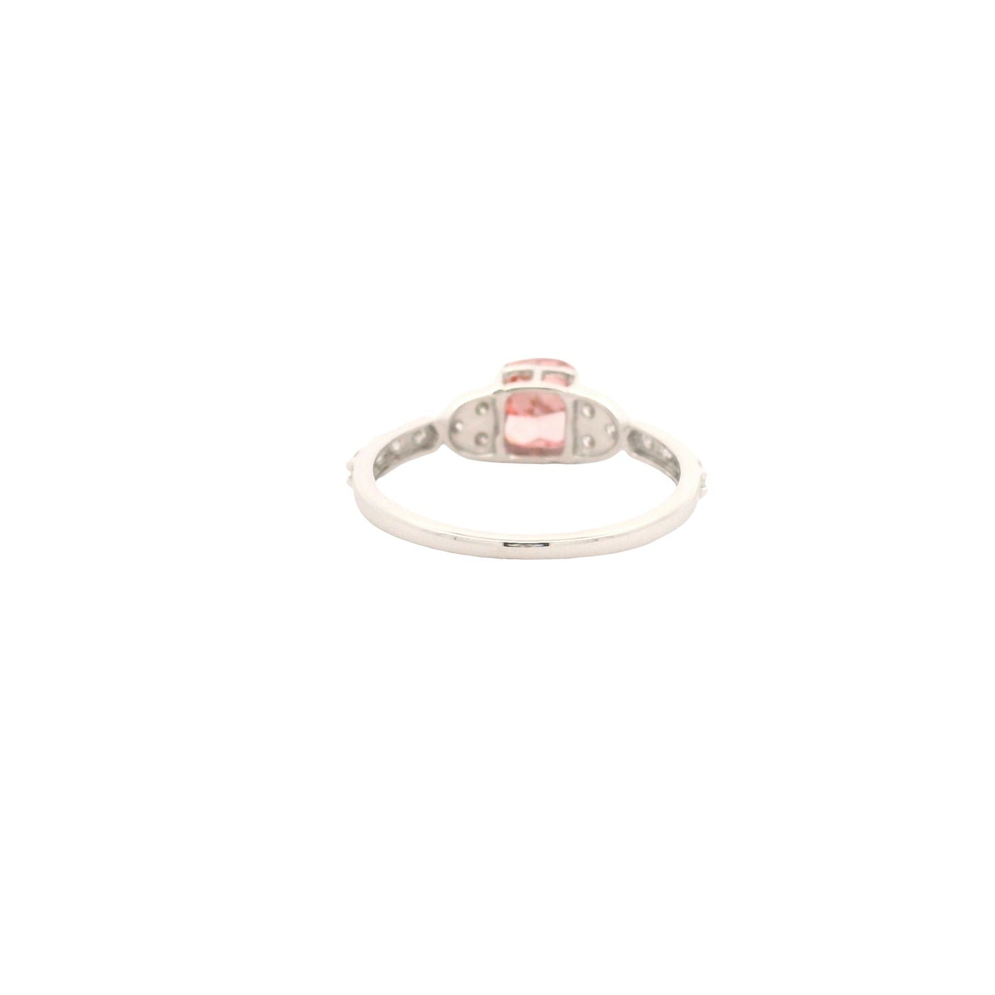 1.47 Carats Pink Lab Grown Diamond 14K Gold Ring