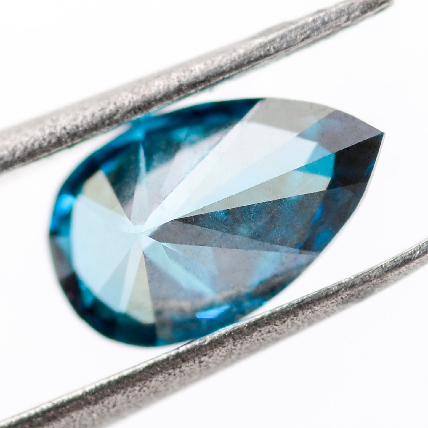 0.36 Blue Diamond Pear Loose Diamond