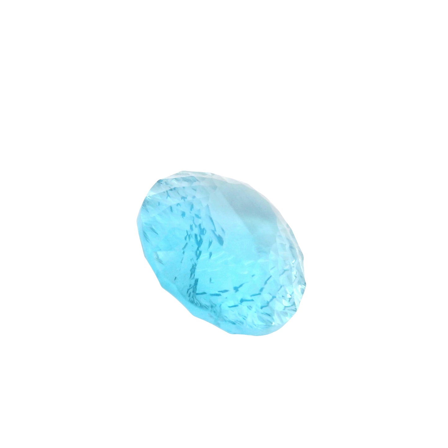 40.8 Blue Topaz Oval Gemstone