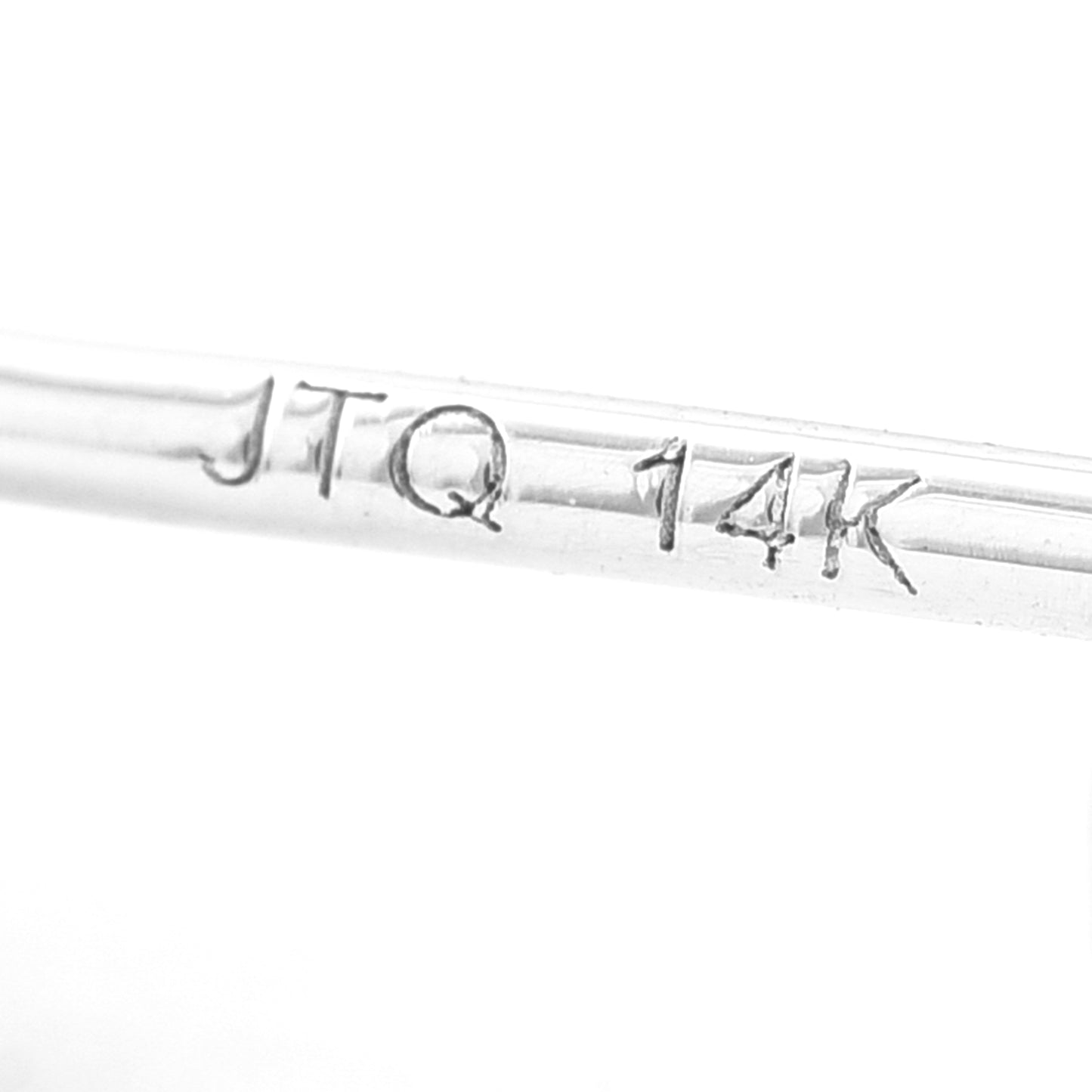 3.20 Carats Lab Grown Diamond 14K Gold Earrings