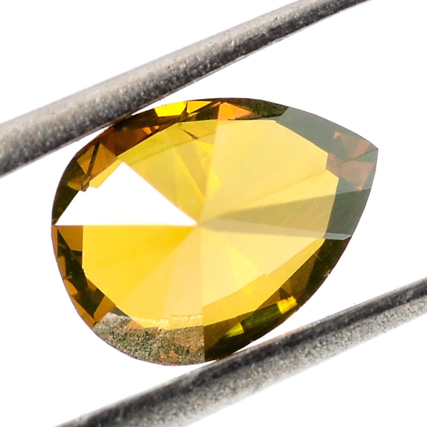 0.30 Carat Red Diamond Pear Loose Gemstone