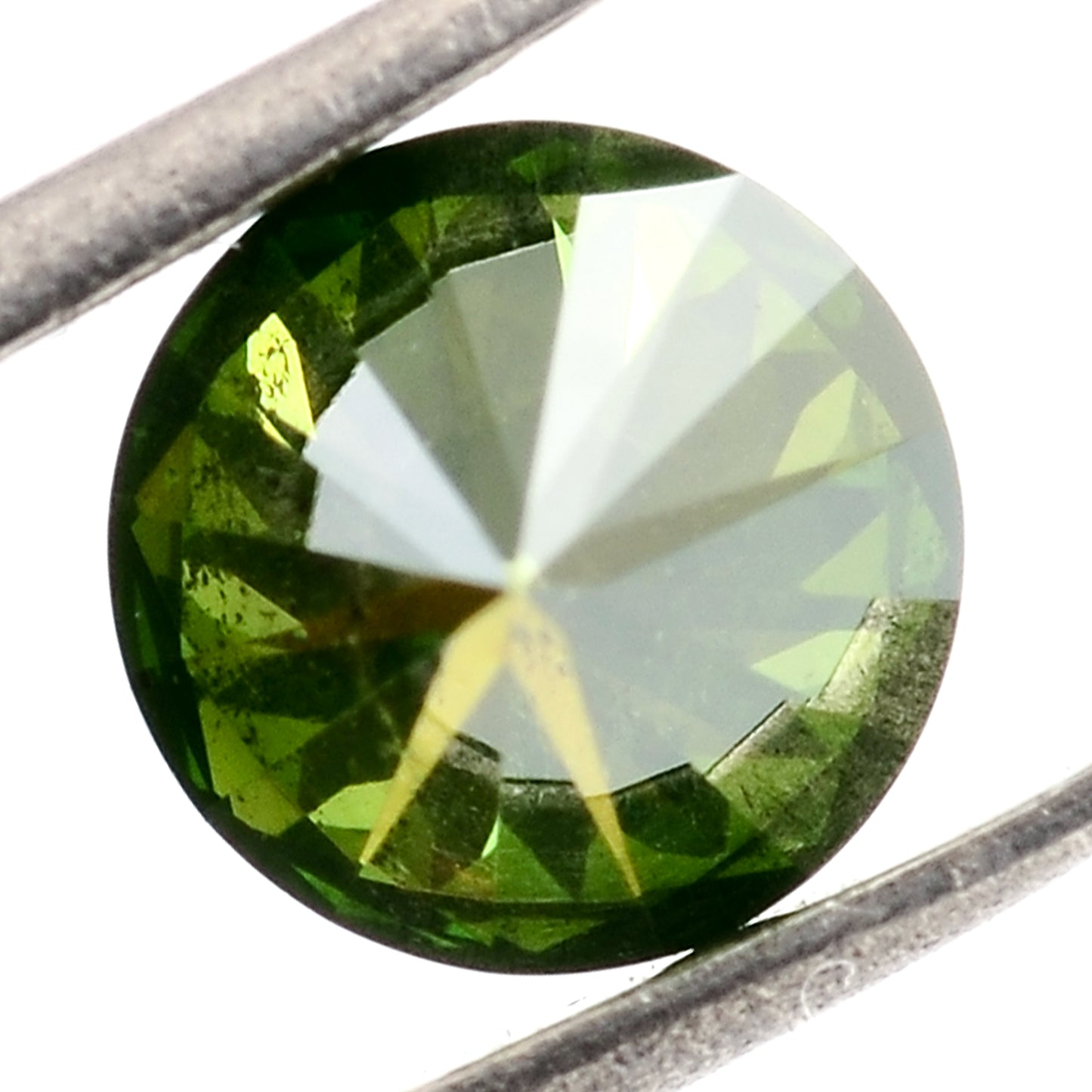 0.48 Green Diamond Round Loose Gemstone