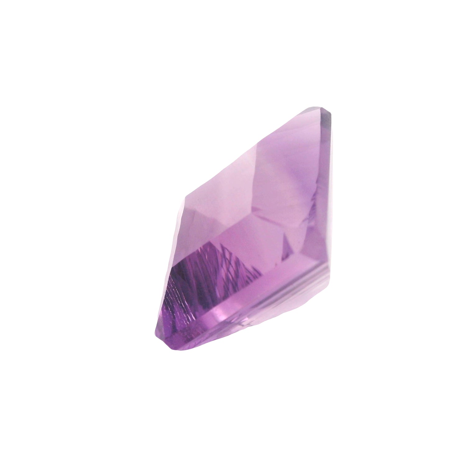 27.6 Amethyst Octagon Gemstone