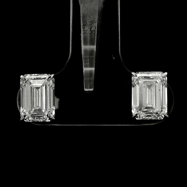 2.60 Carats Lab Grown Diamond 14K Gold Earrings