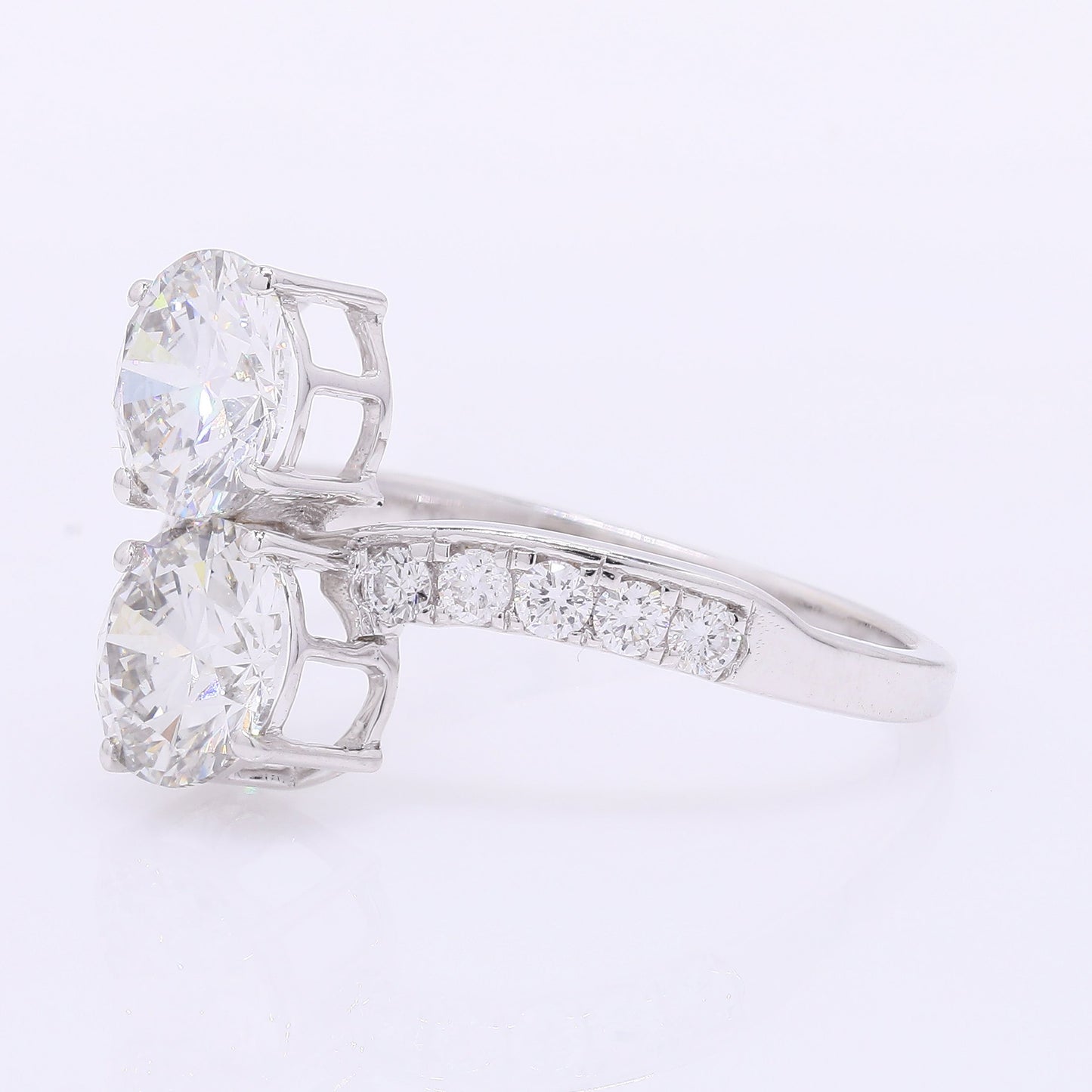 2.39 Carats Lab Grown Diamond 14K Gold Ring
