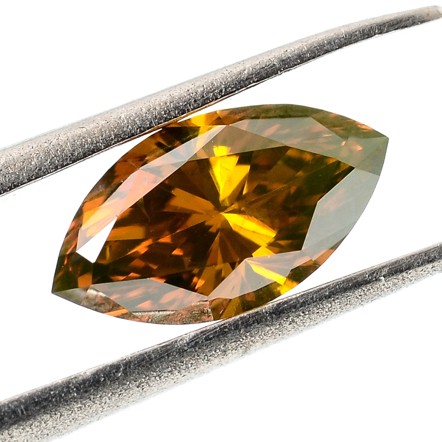 0.28 Carat Red Diamond Marquise Loose Gemstone