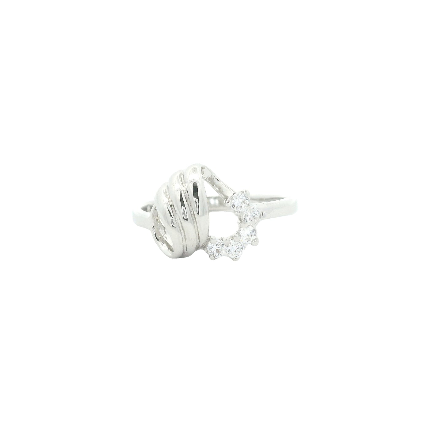 0.85 Ct Cubic Zirconia 925 Sterling Silver Ring