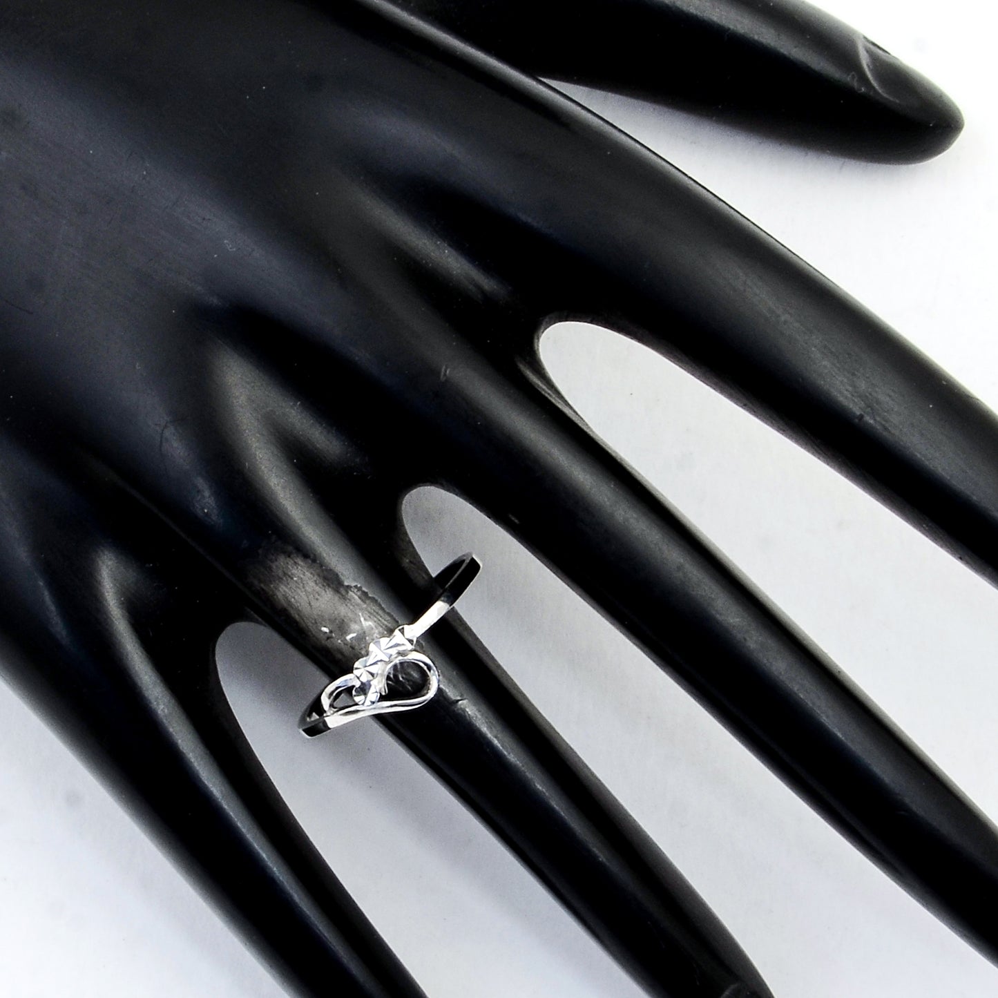 0.00 Ct Plain 925 Sterling Silver Ring