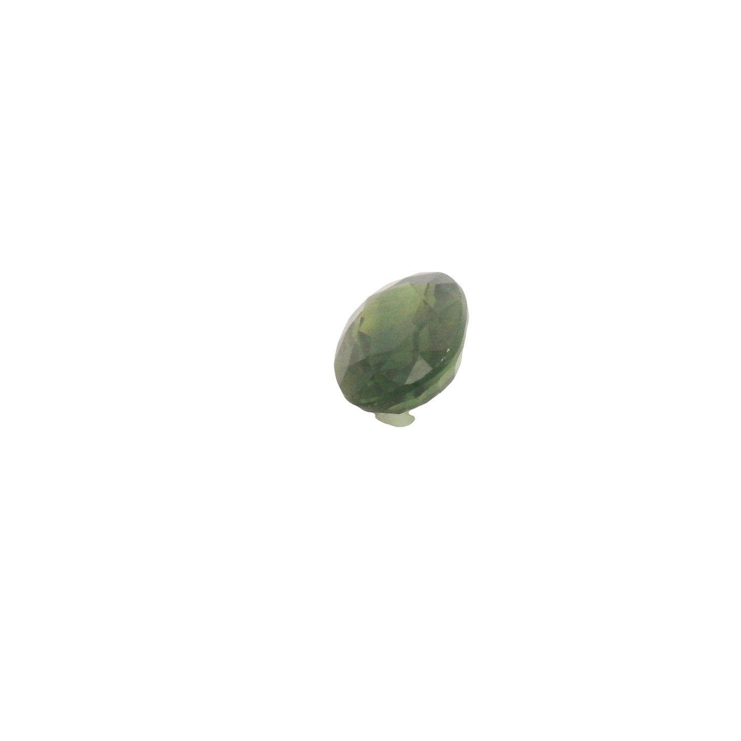 2.16 Green Sapphire Cushion Gemstone
