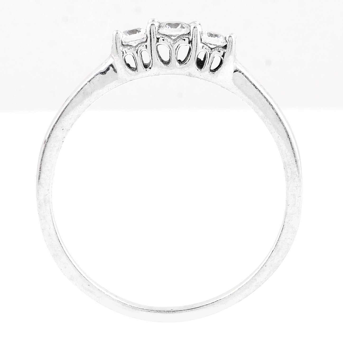0.70 Ct Cubic Zirconia 925 Sterling Silver Ring