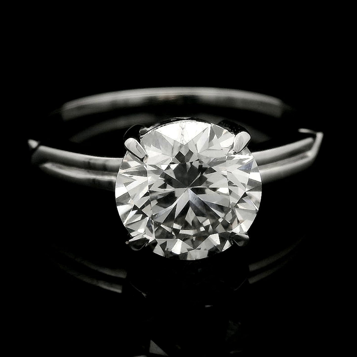 2.11 Carats Lab Grown Diamond 14K Gold Ring