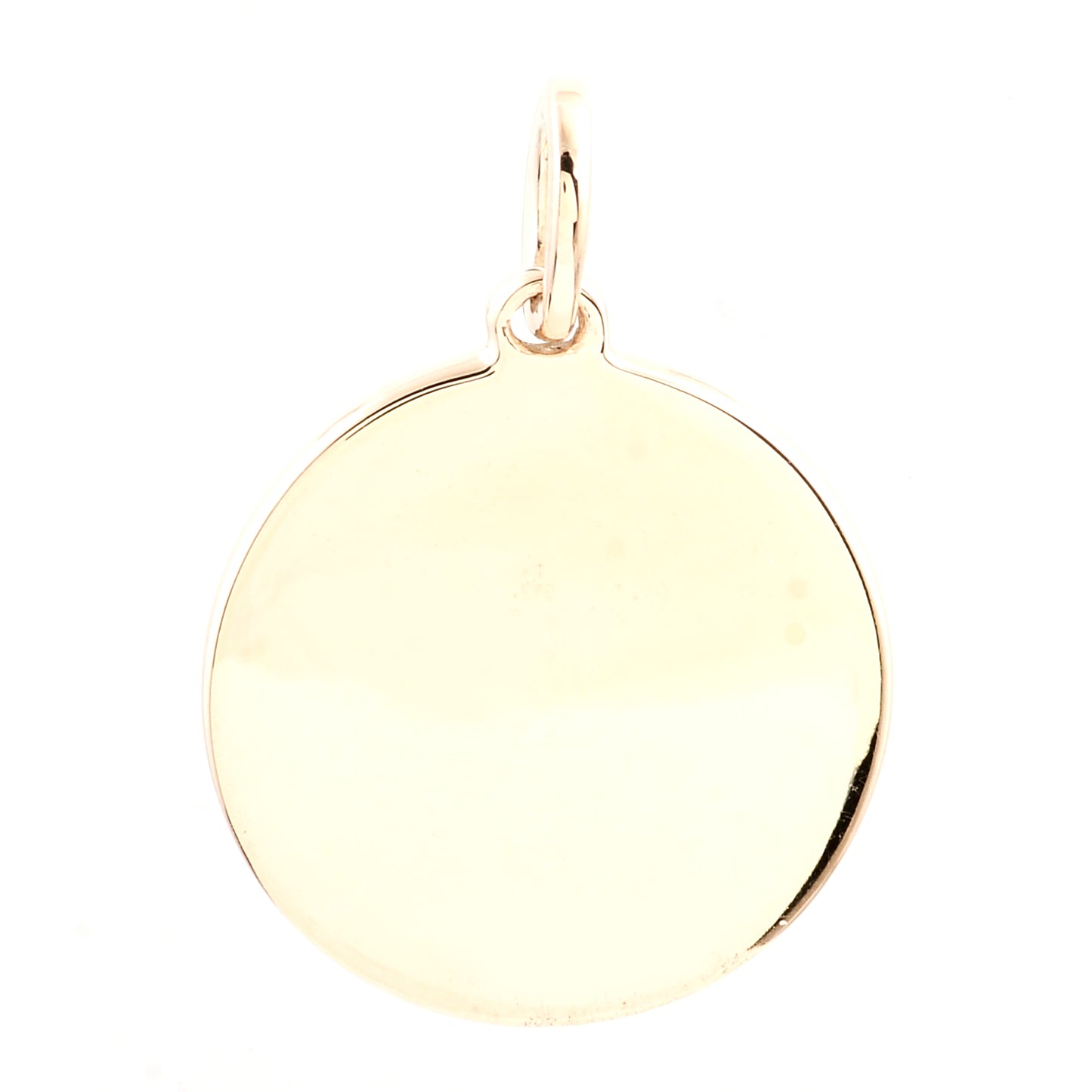 10K Gold Plain Pendant