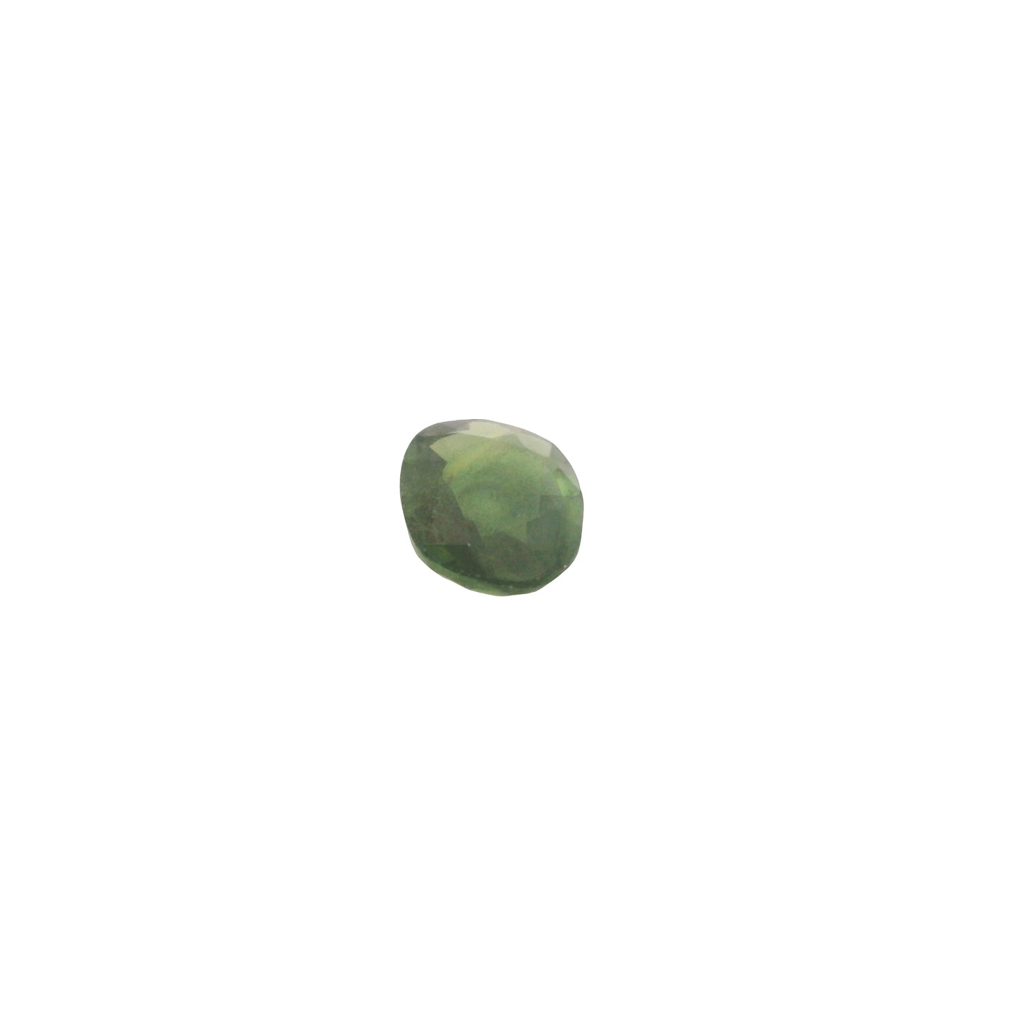 1.39 Green Sapphire Cushion Gemstone