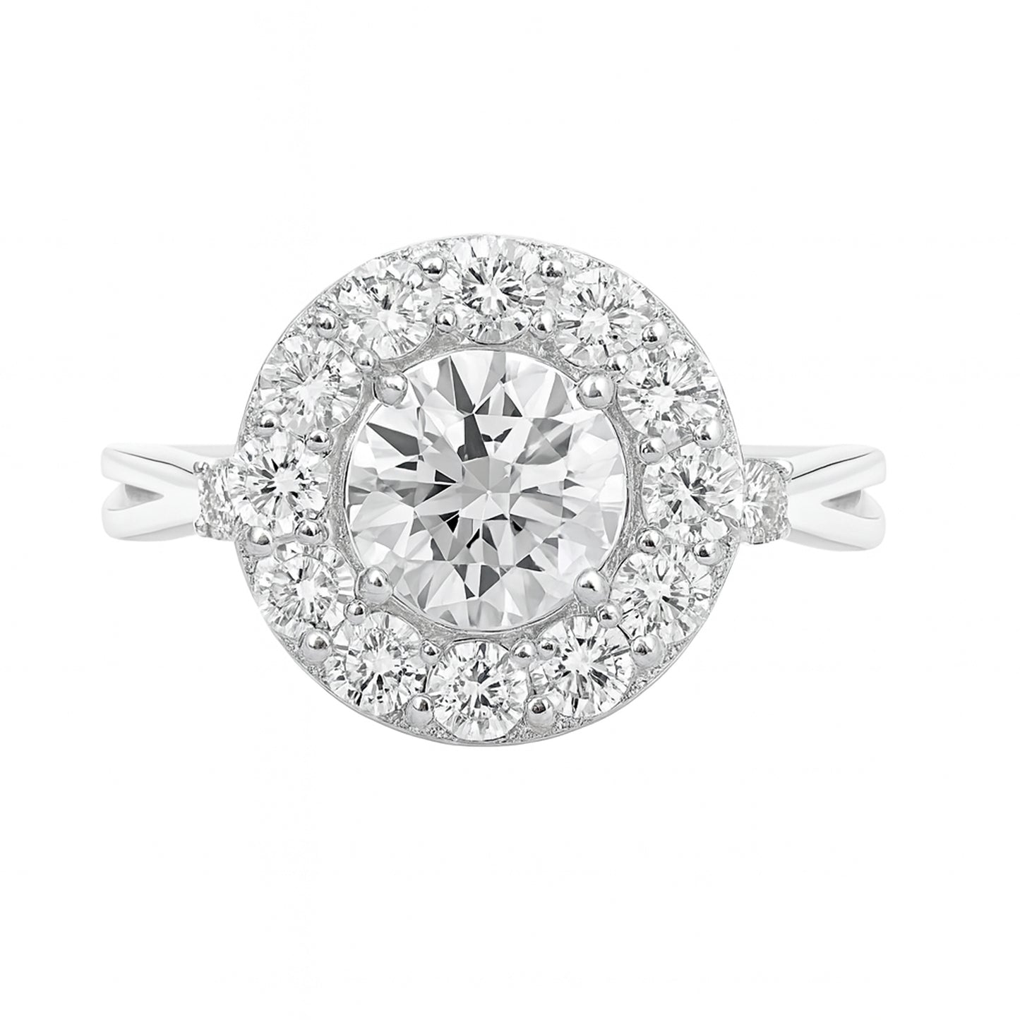 2.11 Carats Lab Grown Diamond 14K Gold Ring