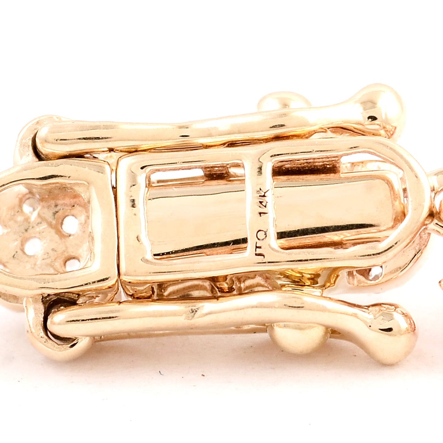 4.47 Ct Oval Multi Sapphire 14K Gold Bracelet
