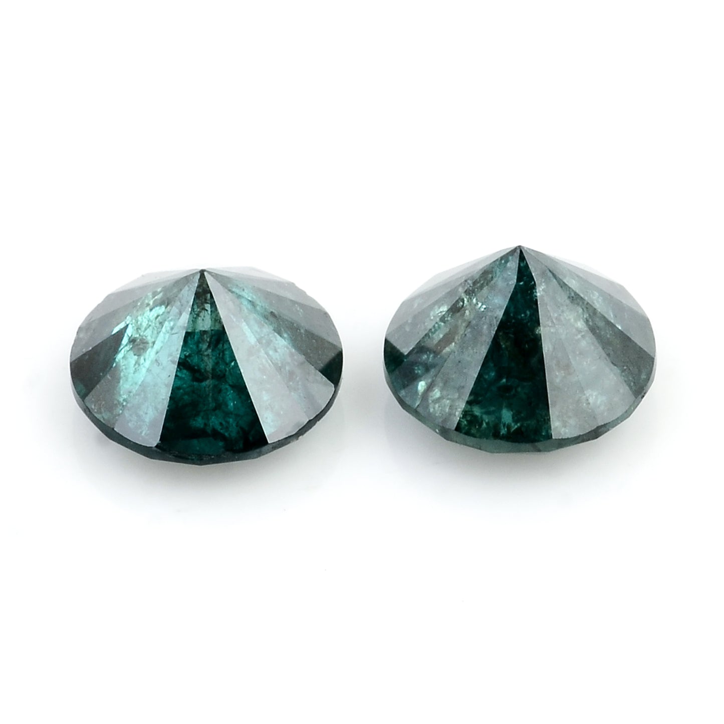 1.24 Blue Diamond Round Loose Gemstone
