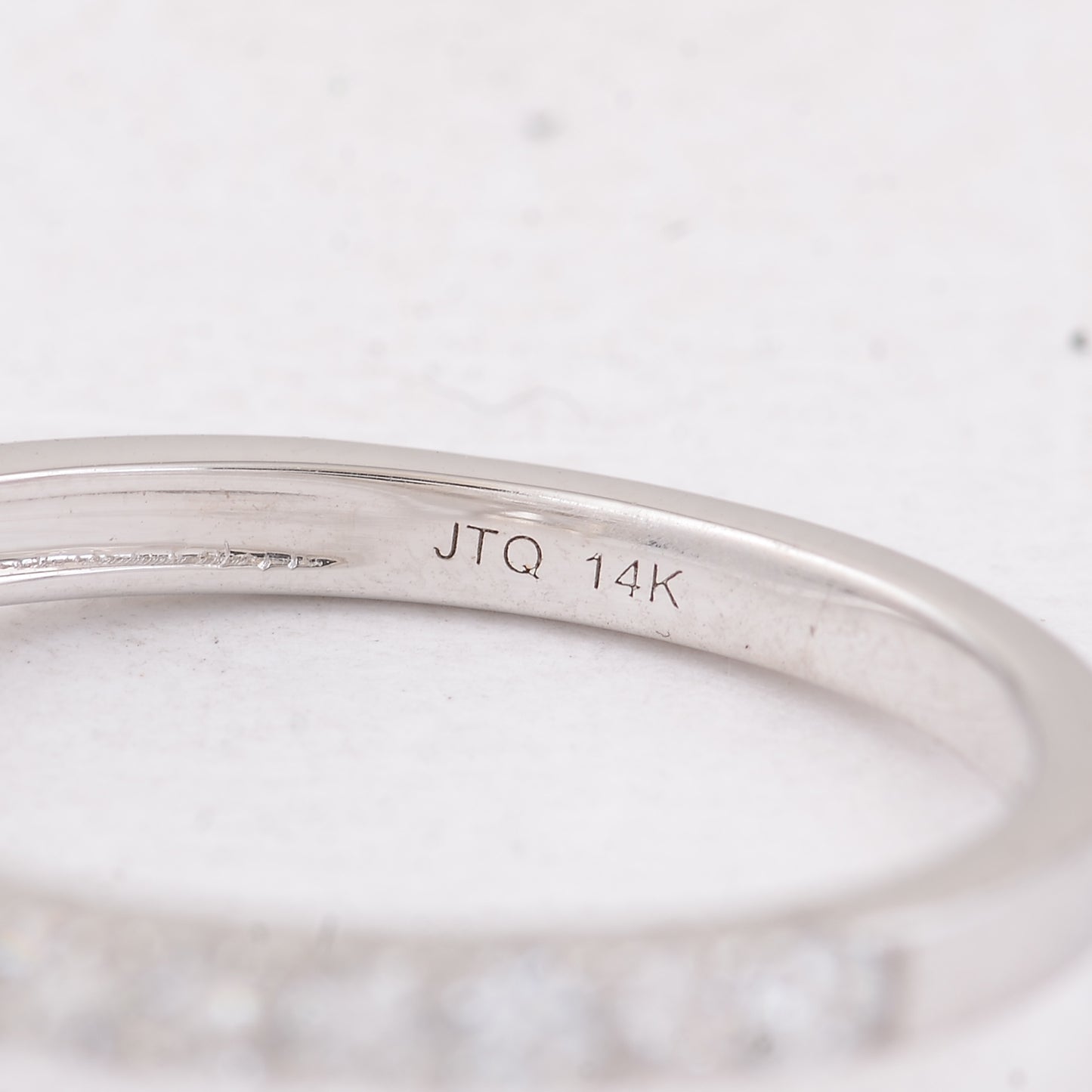 3.35 Carats Lab Grown Diamond 14K Gold Ring
