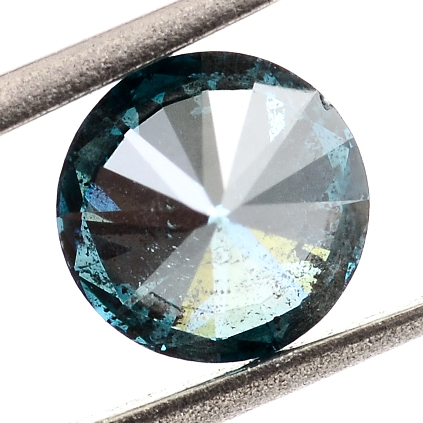 0.77 Blue Diamond Round Loose Gemstone