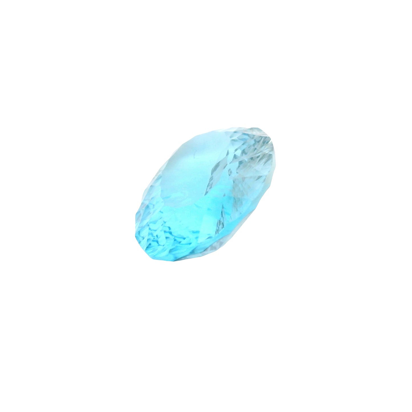 38.05 Blue Topaz Oval Gemstone