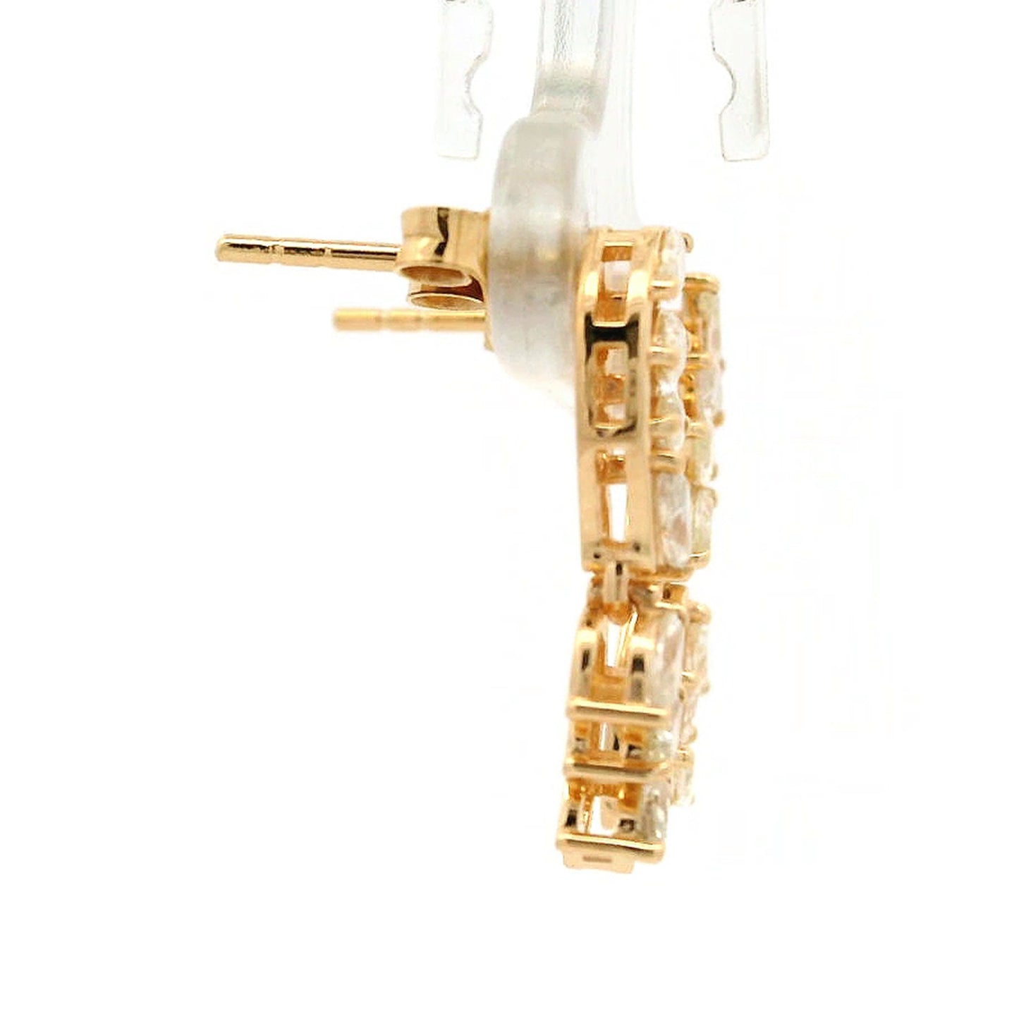 1.05 Ct Marquise Diamond 14K Gold Earrings