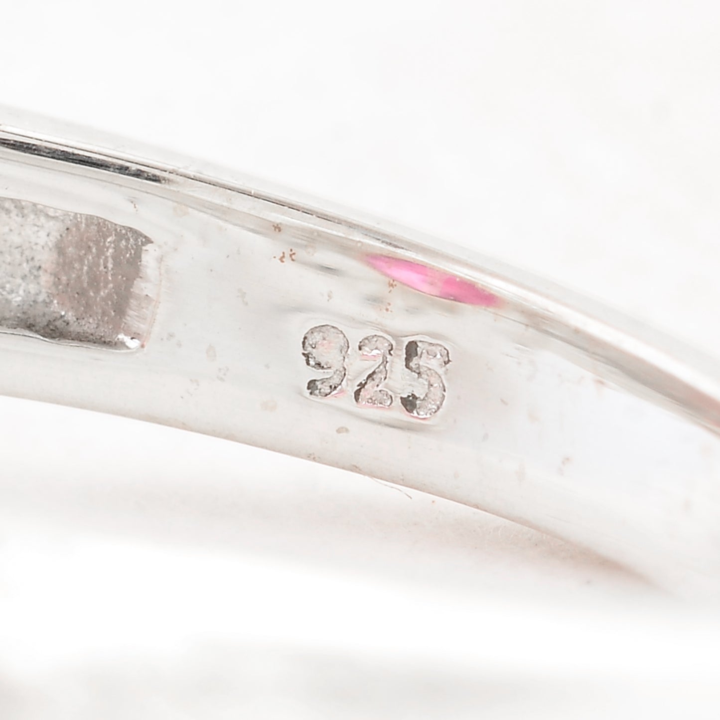 3.25 Ct Round Pink Topaz 925 Sterling Silver Ring