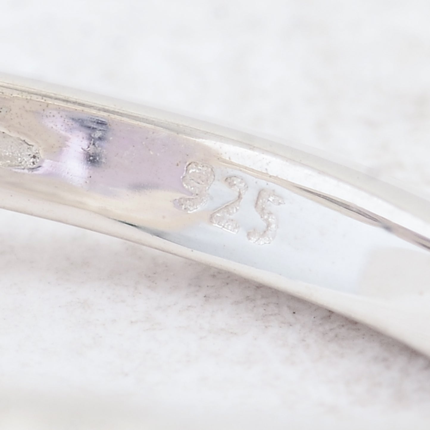 6.34 Ct Oval Amethyst 925 Sterling Silver Ring