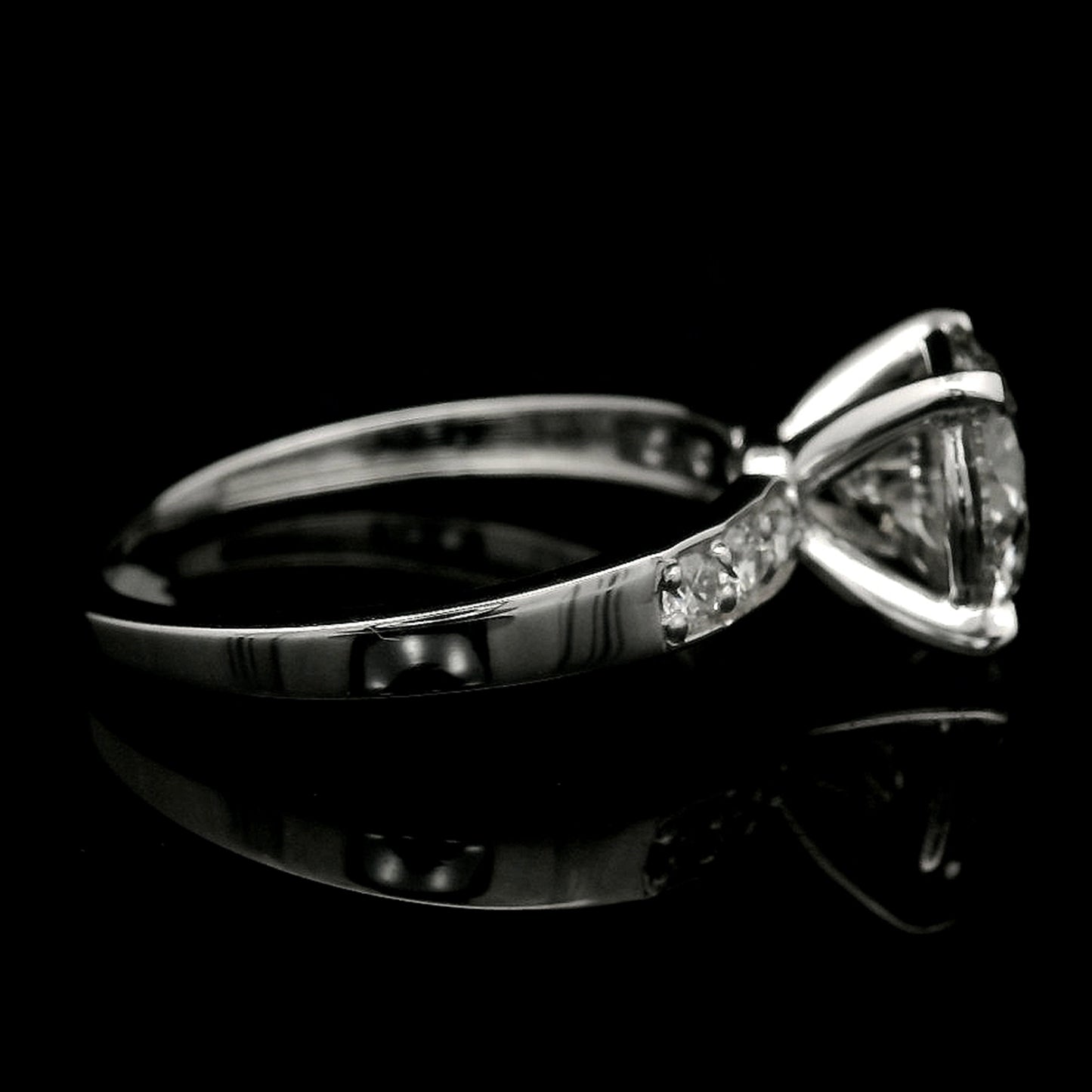 2.22 Carats Lab Grown Diamond 14K Gold Ring