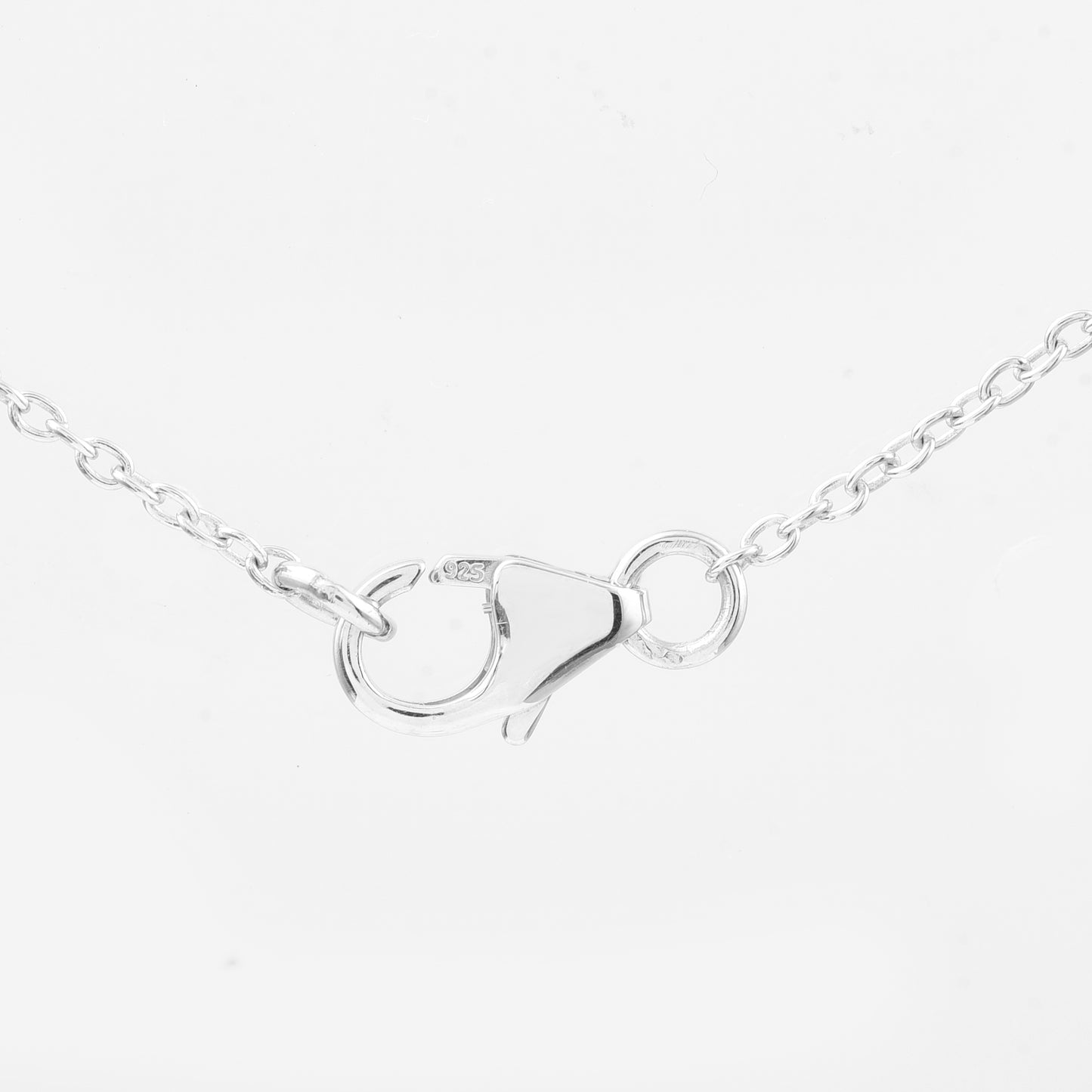 0.64 Ct Round Lab Grown Diamond 925 Silver Pendant
