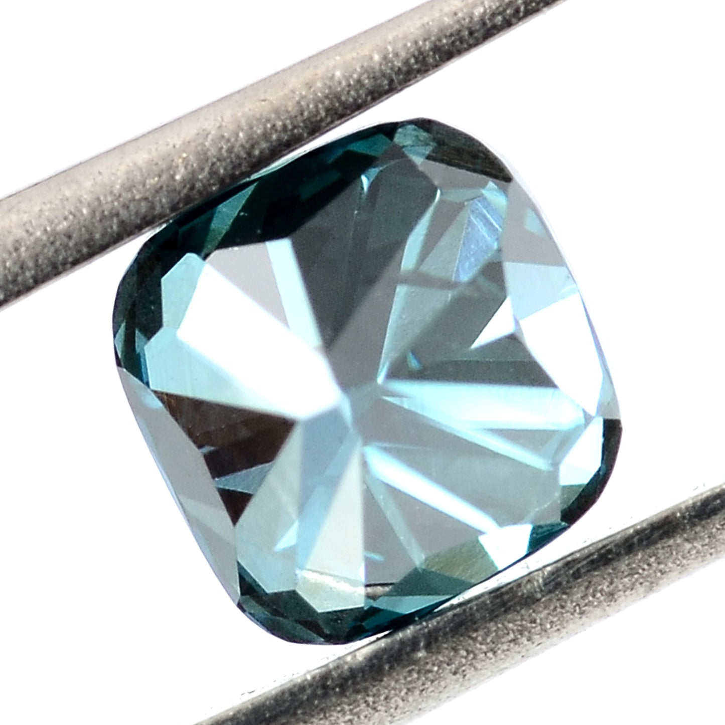 0.42 Carat Blue Diamond Cushion Loose Gemstone
