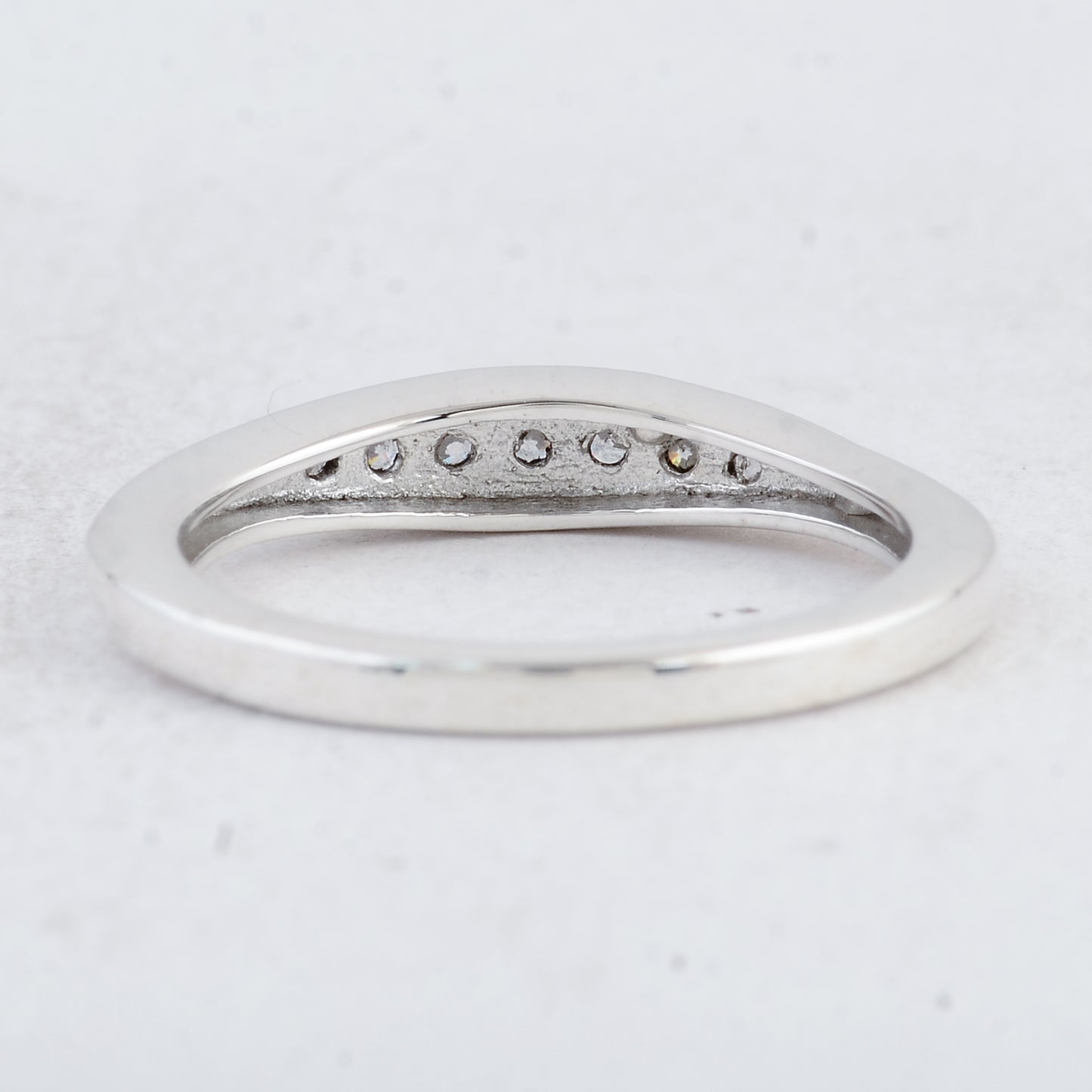 0.38 Ct Round Cubic Zirconia 925 Sterling Silver Ring