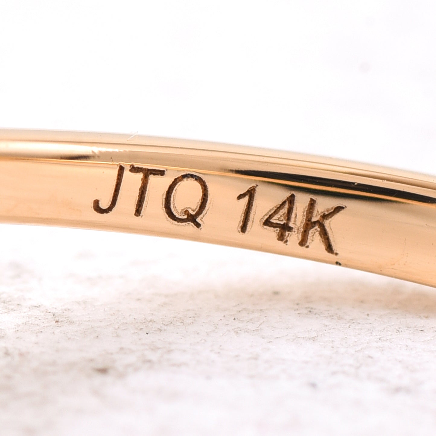 0.52 Ct Pear Diamond 14K Gold Ring