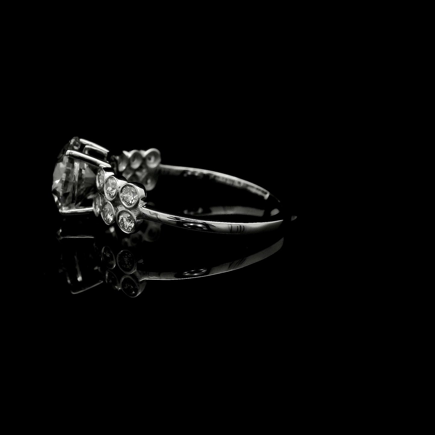 2.38 Carats Lab Grown Diamond 14K Gold Ring