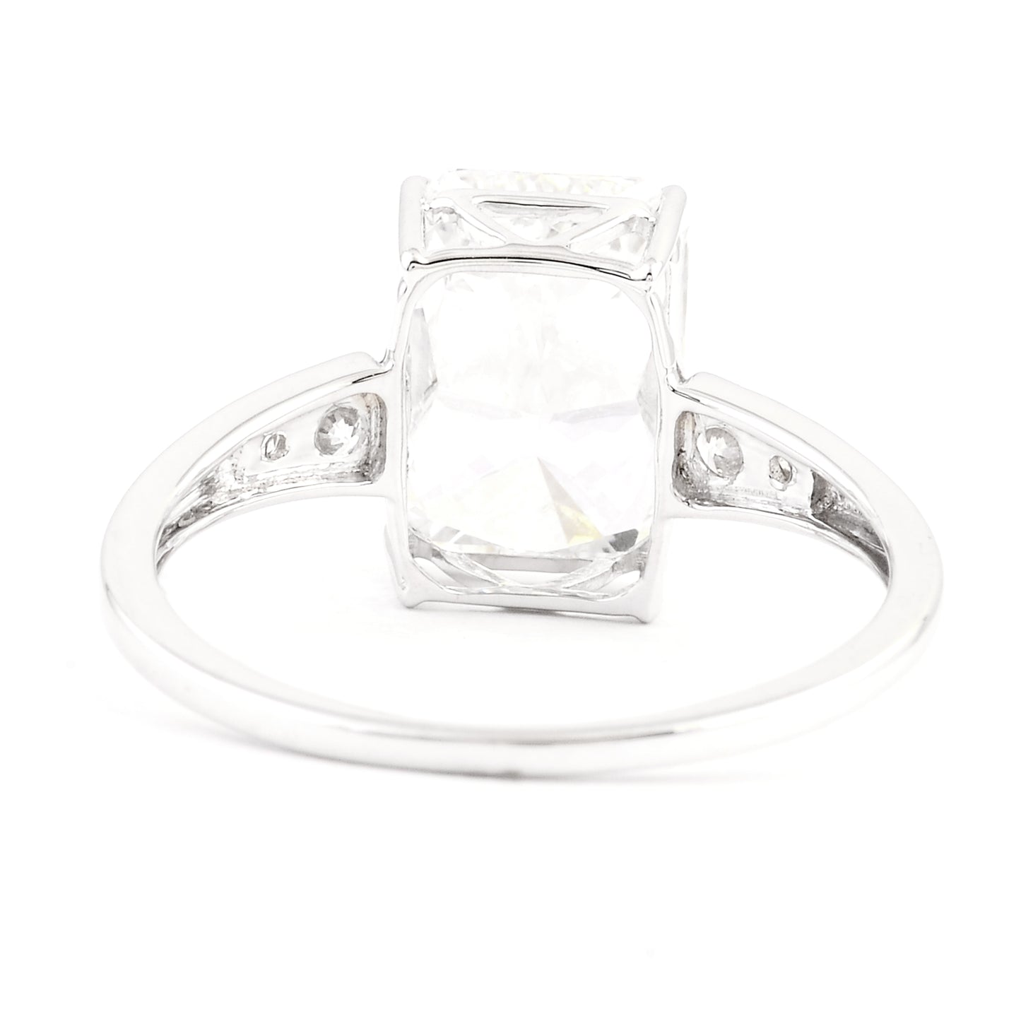 3.69 Carats Lab Grown Diamond 14K Gold Ring