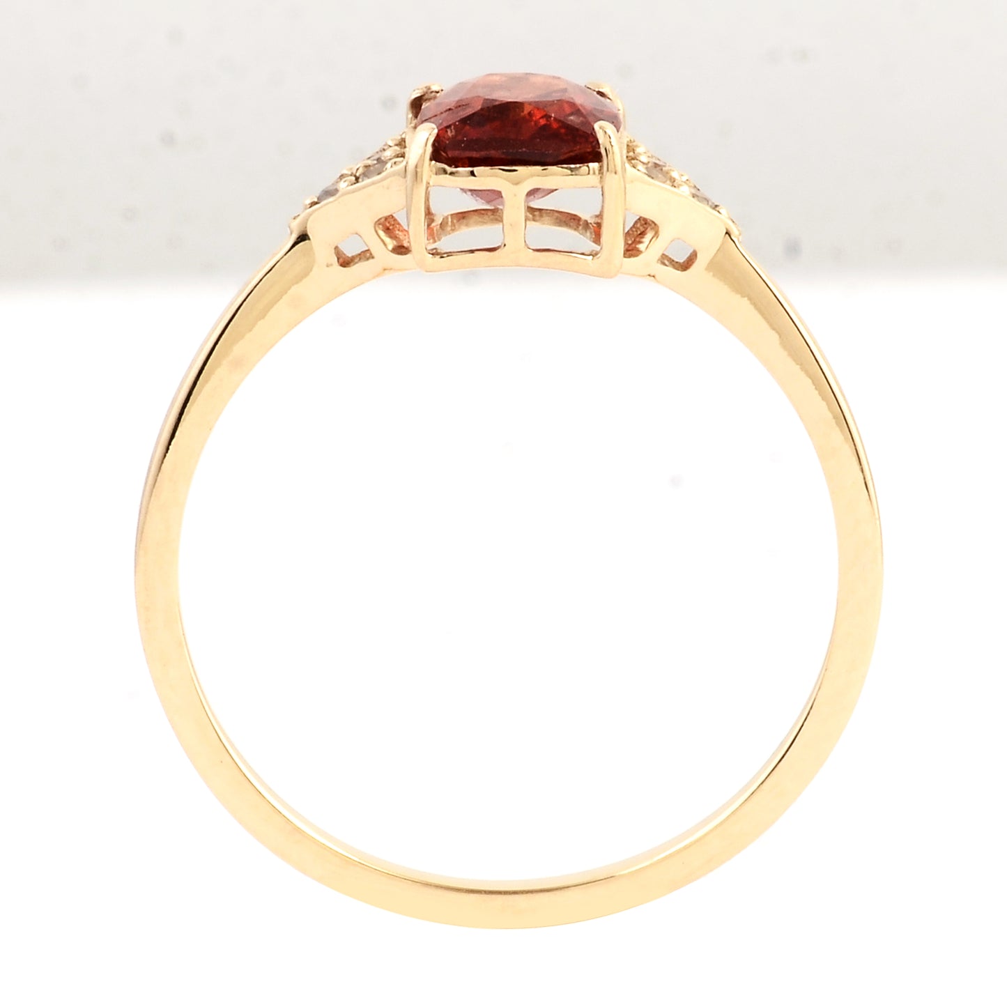 1.13 Ct Square Spinel 14K Gold Ring
