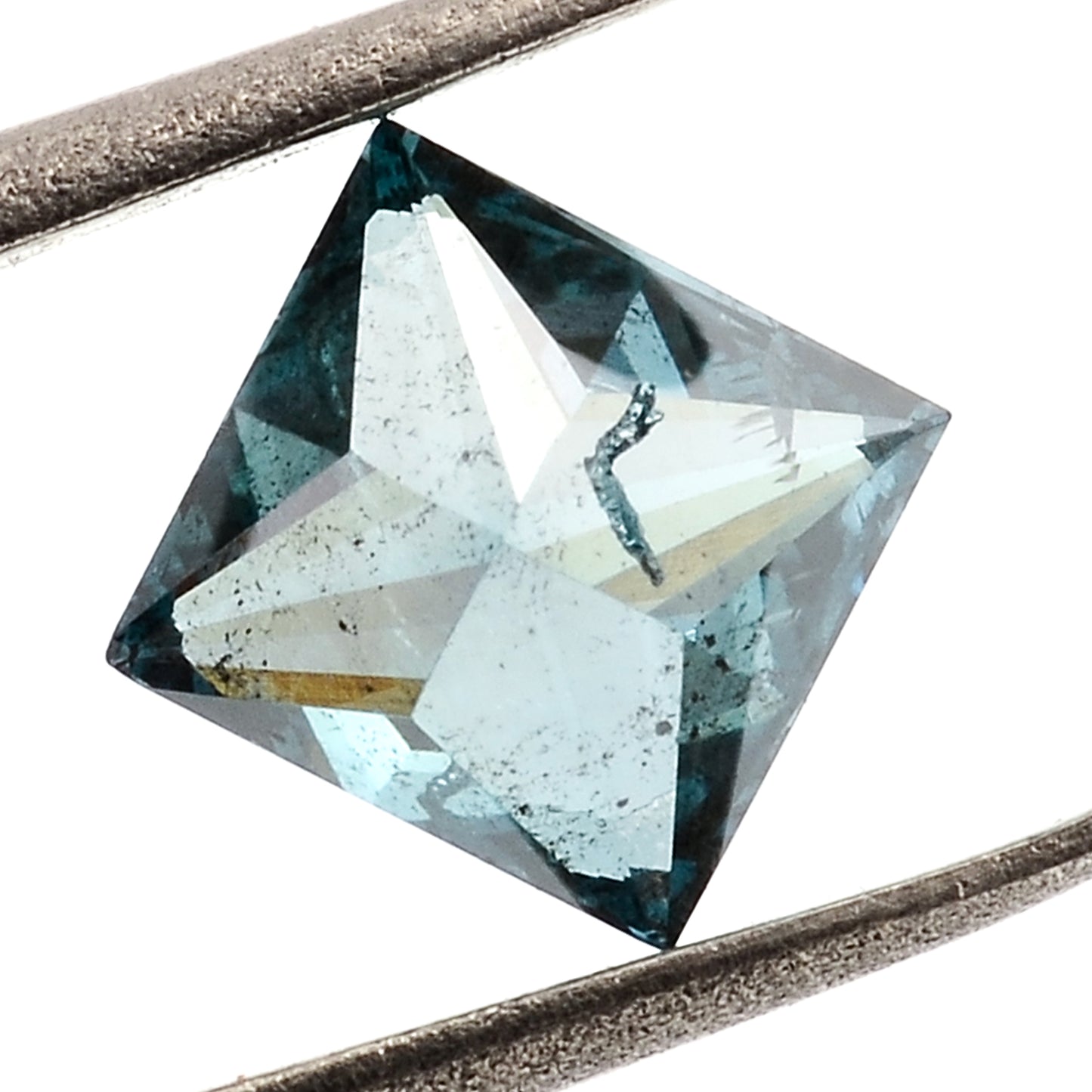 0.29 Blue Diamond Sqaure Loose Gemstone