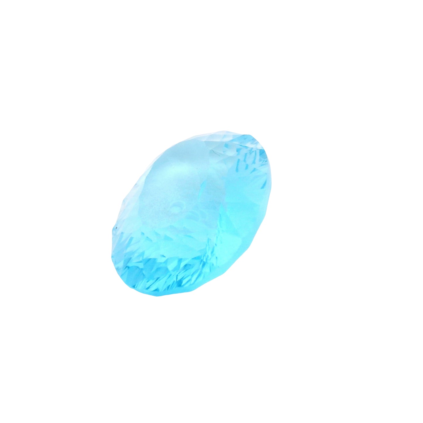 27.33 Blue Topaz Oval Gemstone